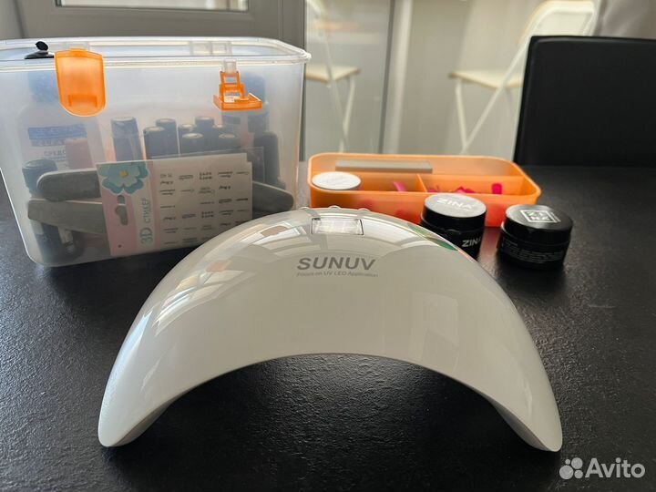 Уф лампа для ногтей и все для покрытия