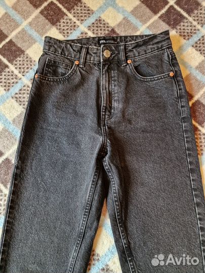 Черные джинсы Zara 34