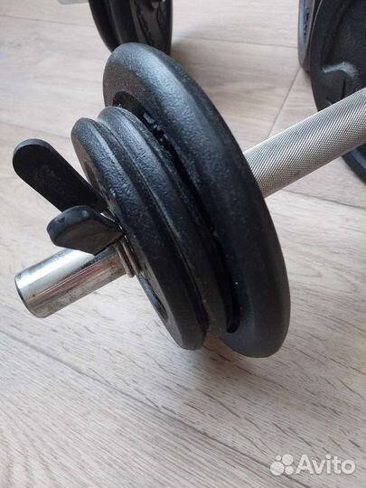 Гантели разборные 2 шт по 10кг