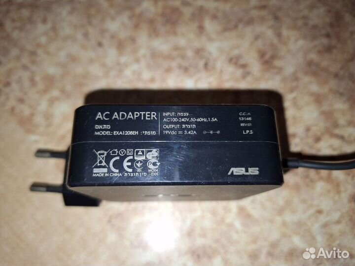 Блок питания для ноутбука Asus 19v