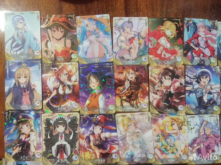 Карточки с аниме тян