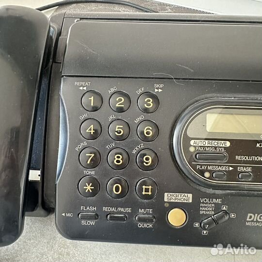 Факс panasonic kx ft37