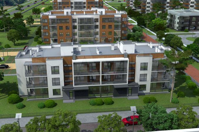 1-к. квартира, 41,3 м², 1/4 эт.