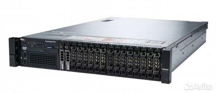 Сервер 2U dell PowerEdge R720 x2 Xeon E5-2690/128