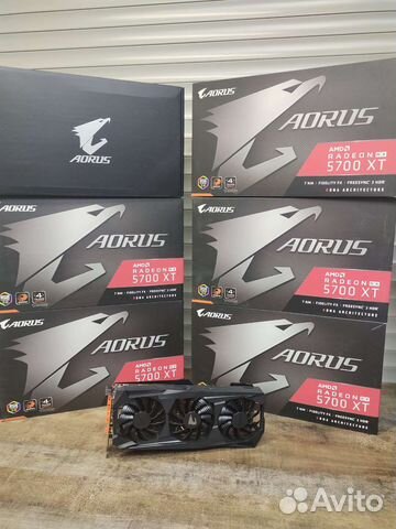 Видеокарта AMD Radeon RX 5700XT Gigabyte Aorus 8Gb купить в Москве ...