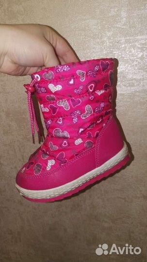 Дутики для девочки 26