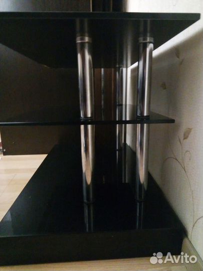 Тумба тв стеклянная