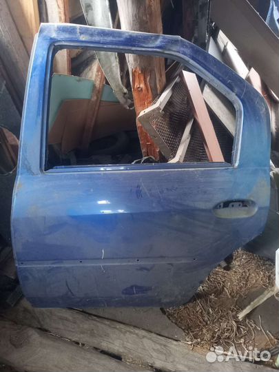 Двери на рено логан