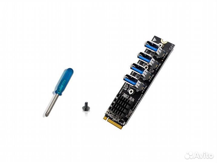 Расширитель M2 to 4 PCI-E для видеокарт