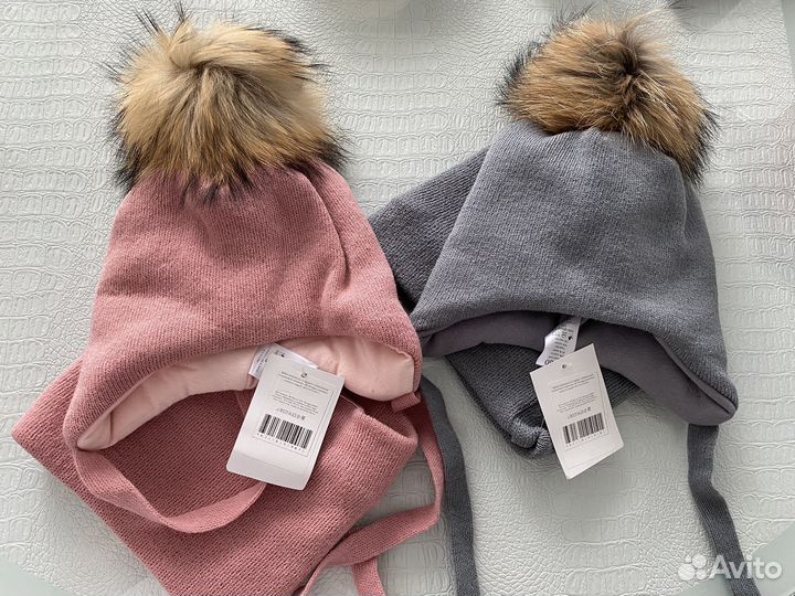 Зимние шапочка и снуд