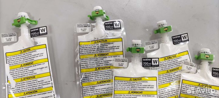 Чип картриджа Brother gtx белый