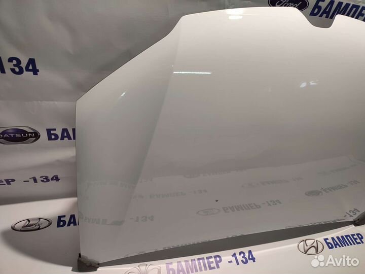 Капот renault logan 2 Белый
