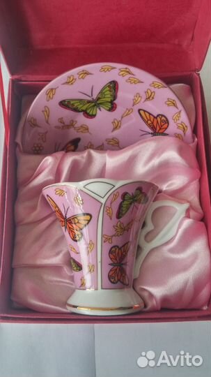 Позолоченная фарфоровая чашка 24 карата Yamasen