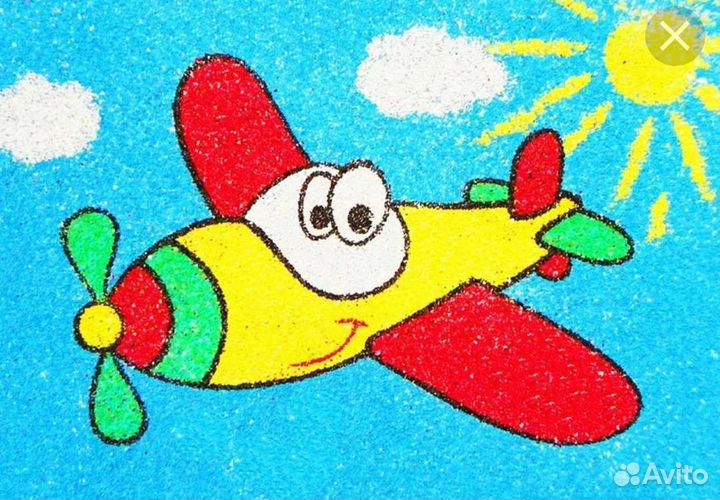 Цветной песок для флорариумов и аппликации