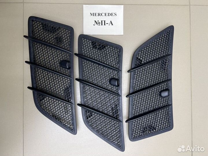Решетка в капот Mercedes W164