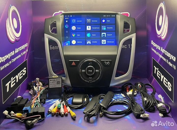 Штатная магнитола Ford Focus 2011-2019 CC3 2K 3-32