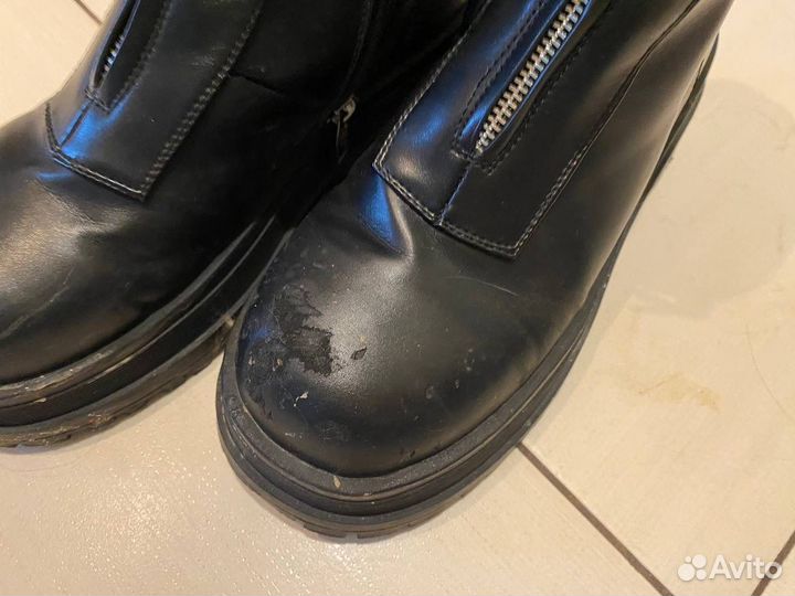 Ботинки зимние челси женские