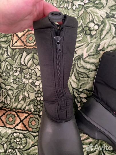 Сапоги резиновые теплые 39