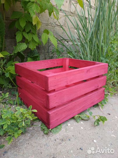 Деревянный ящик для подарка 30*26.5*16.5