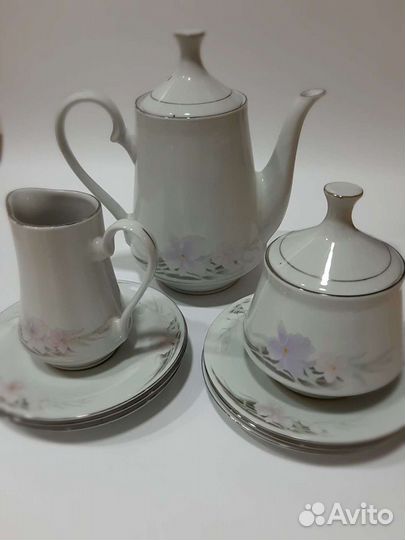 Заварник на 1 л, молочник, набор, цена за всe