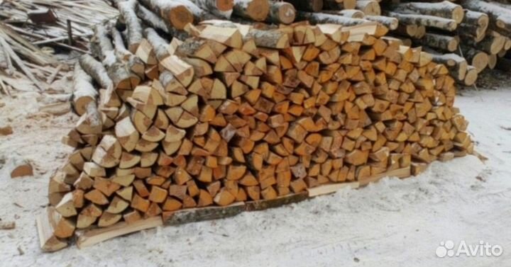 Дрова колотые ольха