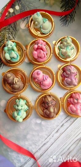 Шоколад ручной работы к Новому году. Год Дракона