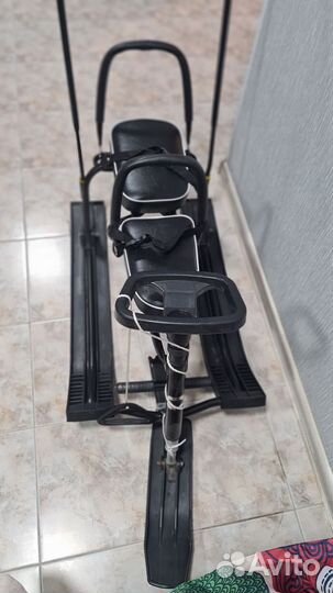 Снегокат (санки для двоих детей)