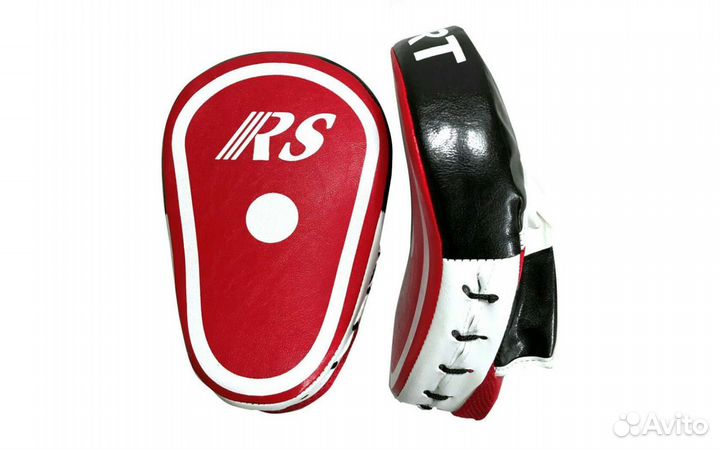 Лапа боксерская изогнутая, пара