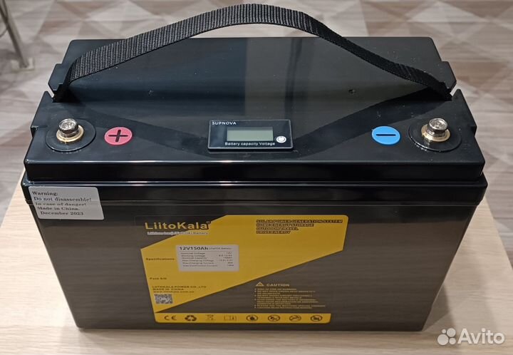 Аккумулятор тяговый LiitoKala LiFePo4 150а/ч