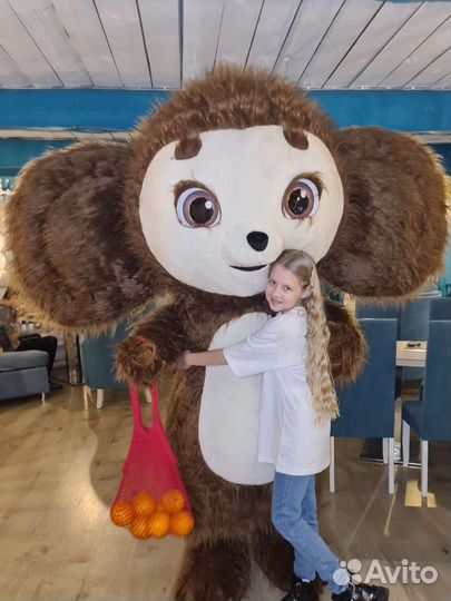 Ростовая кукла. Чебурашка. Белый медведь