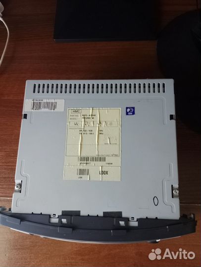 Штатная магнитола на hyundai solaris 1