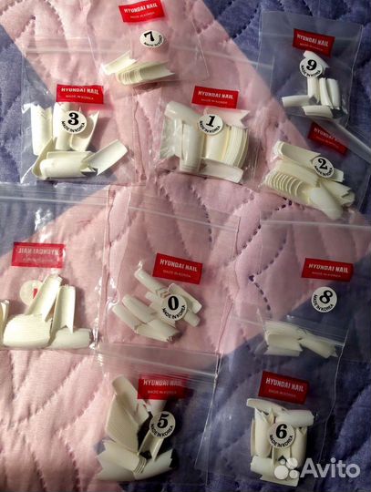 Типсы для наращивания ногтей