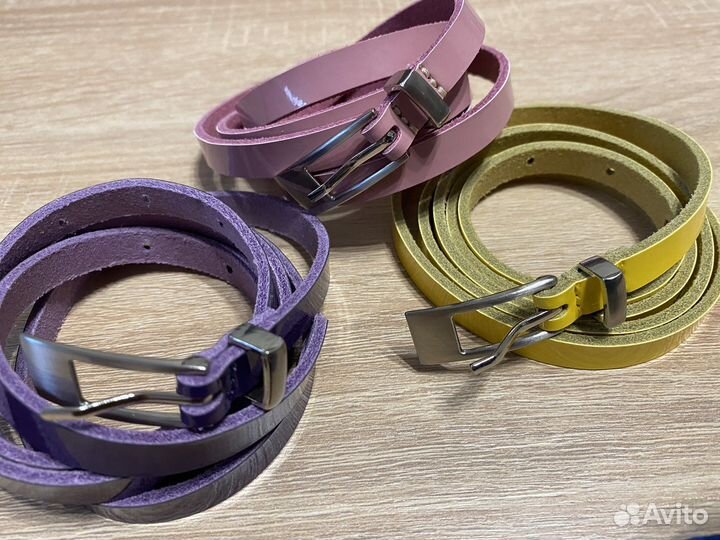 Ремень женский натуральная кожа