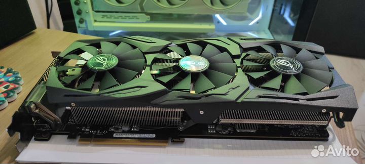 Видеокарта 1070Ti Asus Rog Strix