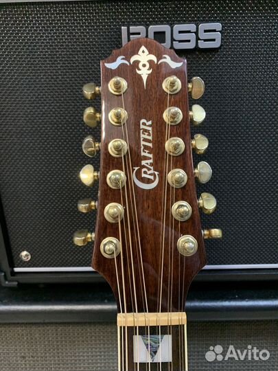 12ти струнная гитара Crafter D24-12/N Корея