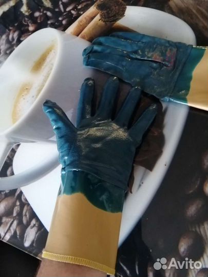 Перчатки нитриловые