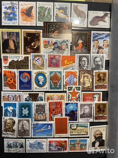 Почтовые марки СССР читайте описание