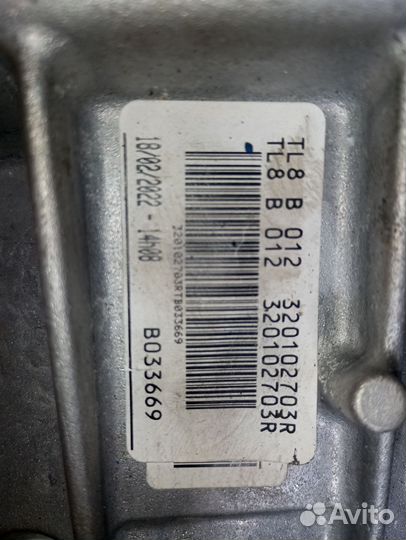 МКПП renault duster TL 8