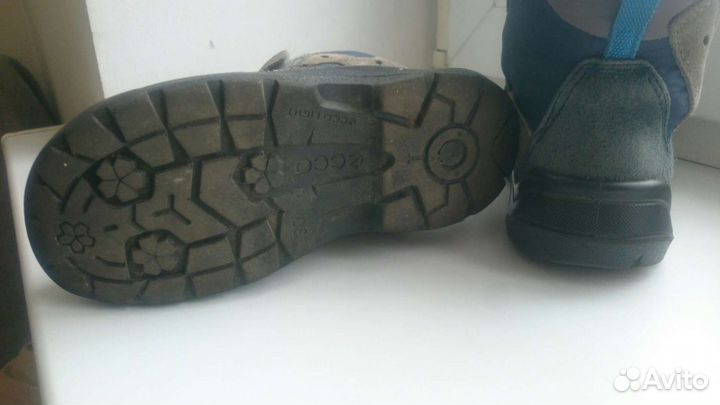 Ботинки зимние ecco