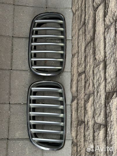 Ноздри bmw x5 e70 решетка радиатора