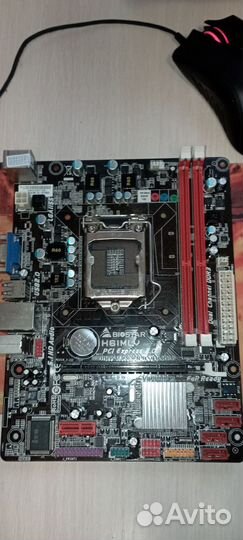 Материнская плата на 1155 сокете, H61MLV