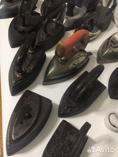 Утюг чугунный и стариннвй электрическийьи