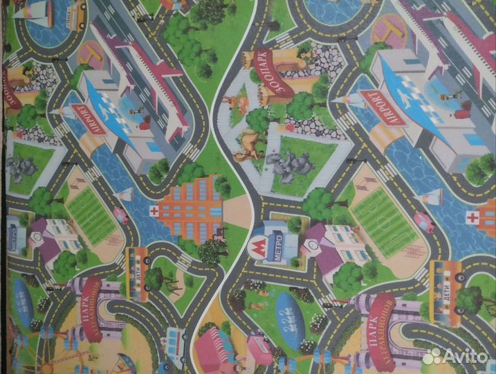 Игровой коврил для мальчика