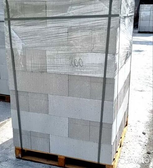 Газоблок. Газобетонные блоки 175х200х600