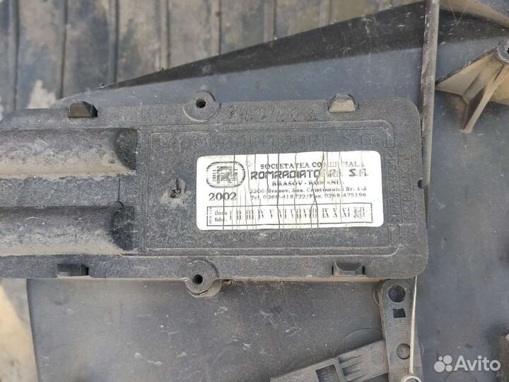 Корпус печки dacia super nova