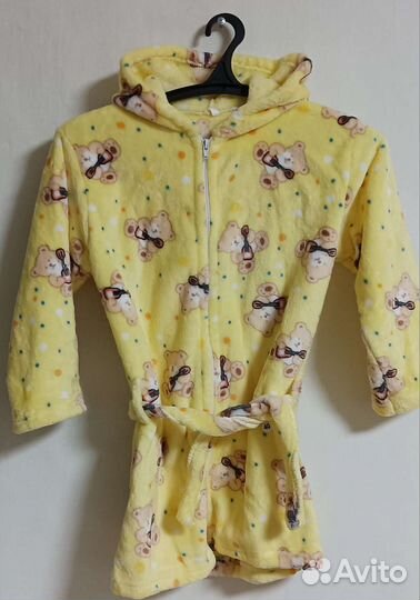 Детский махровый халат