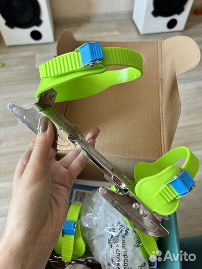 Коньки ледовые раздвижные