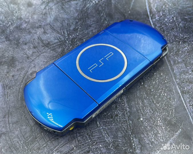 Sony PSP Slim 3008 Blue(128Gb,510Игр,Новая)