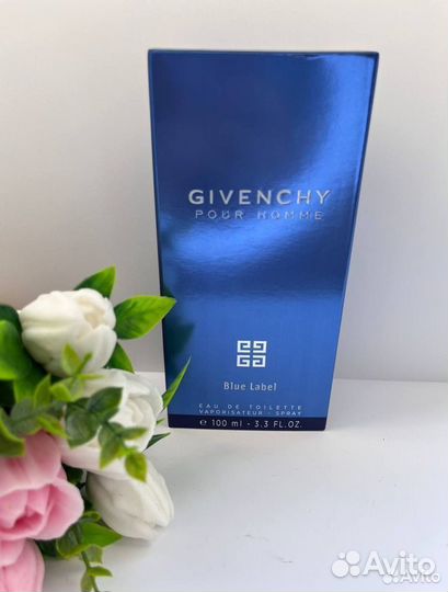 Духи мужские Givenchy Pour Homme Blue Label (Euro)