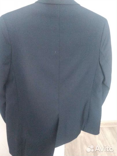 Школьный костюм для мальчика 146 темно-синий